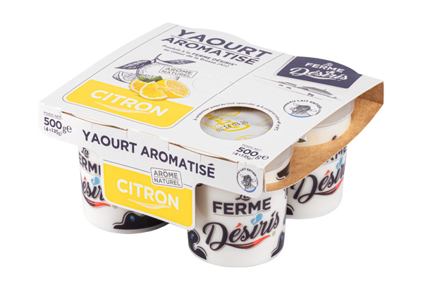 Pack de Yaourts aromatisés – Citron