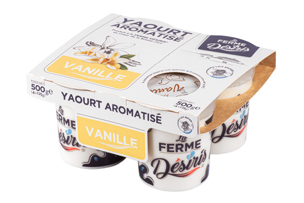 Pack de Yaourts aromatisés – Vanille