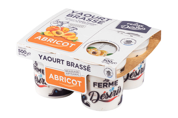 Pack de Yaourts brassés – Abricot
