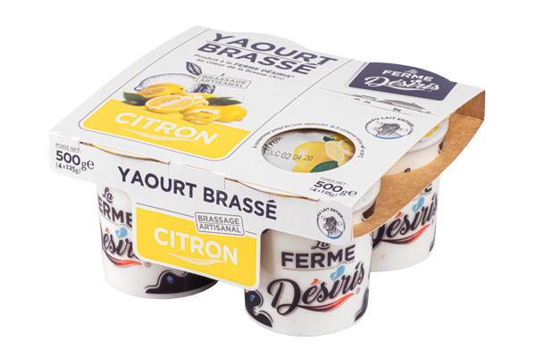 Pack de Yaourts brassés – Citron
