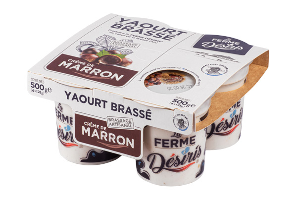 Pack de Yaourts brassés – Crème de marron