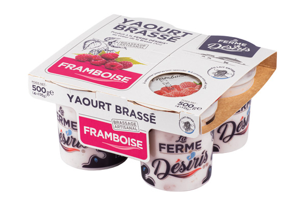 Pack de Yaourts brassés – Framboise