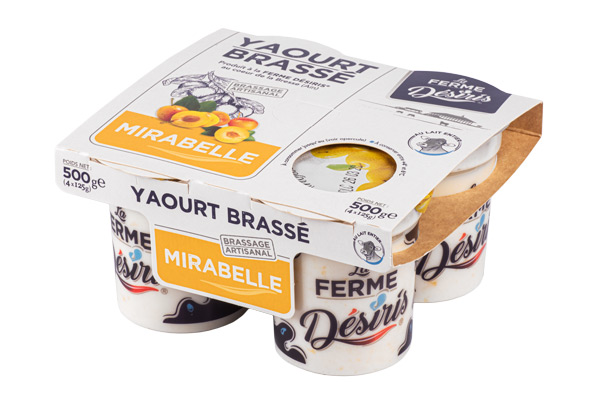 Pack de Yaourts brassés – Mirabelle