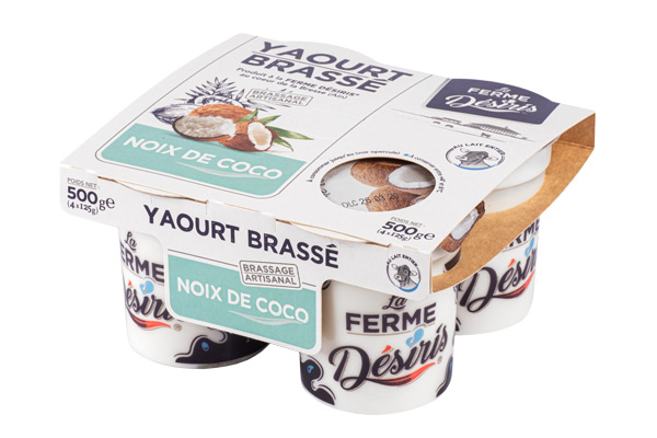 Pack de Yaourts brassés – Noix de coco