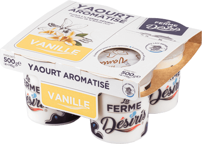 Pack Yaourts aromatisés Vanille