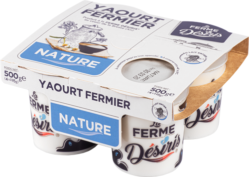 Pack Yaourts Fermier nature