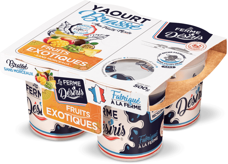 YaourtBrasseFruitsMixes FruitsExotiques